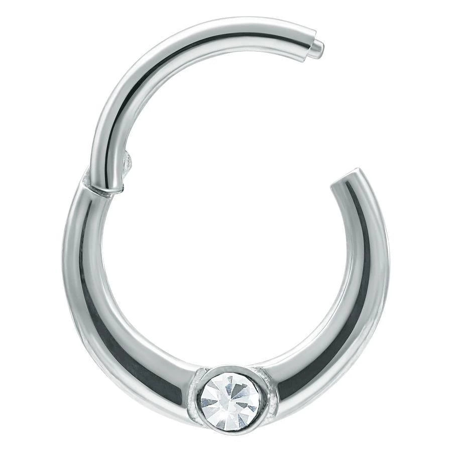 WILDCAT SEPTUM CLICKER INDIVIDUAL CRISTALLO ACCIAIO