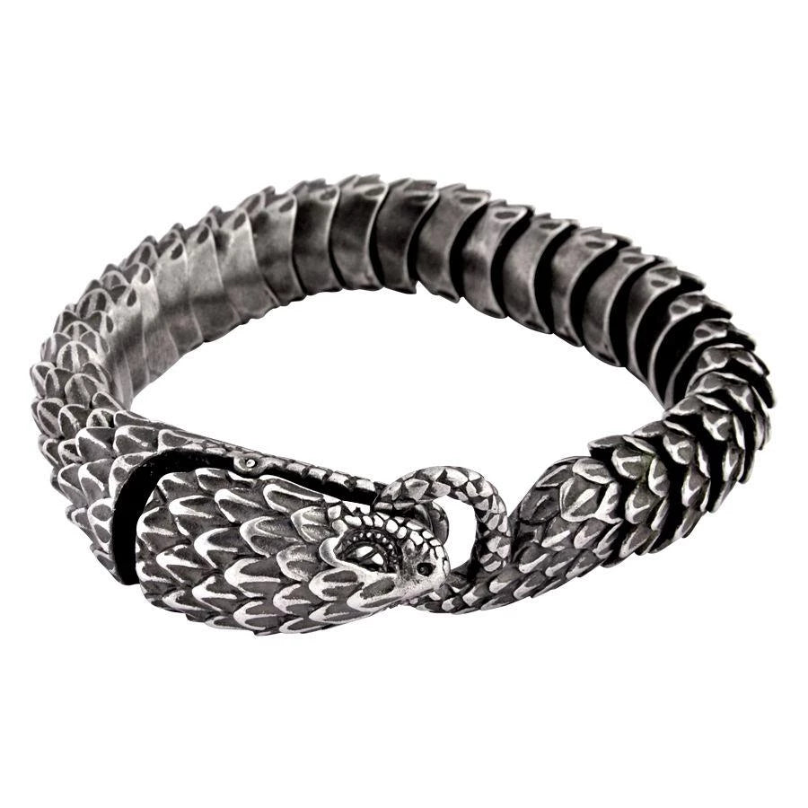 WILDCAT BRACCIALE SERPENTE IN ACCIAIO